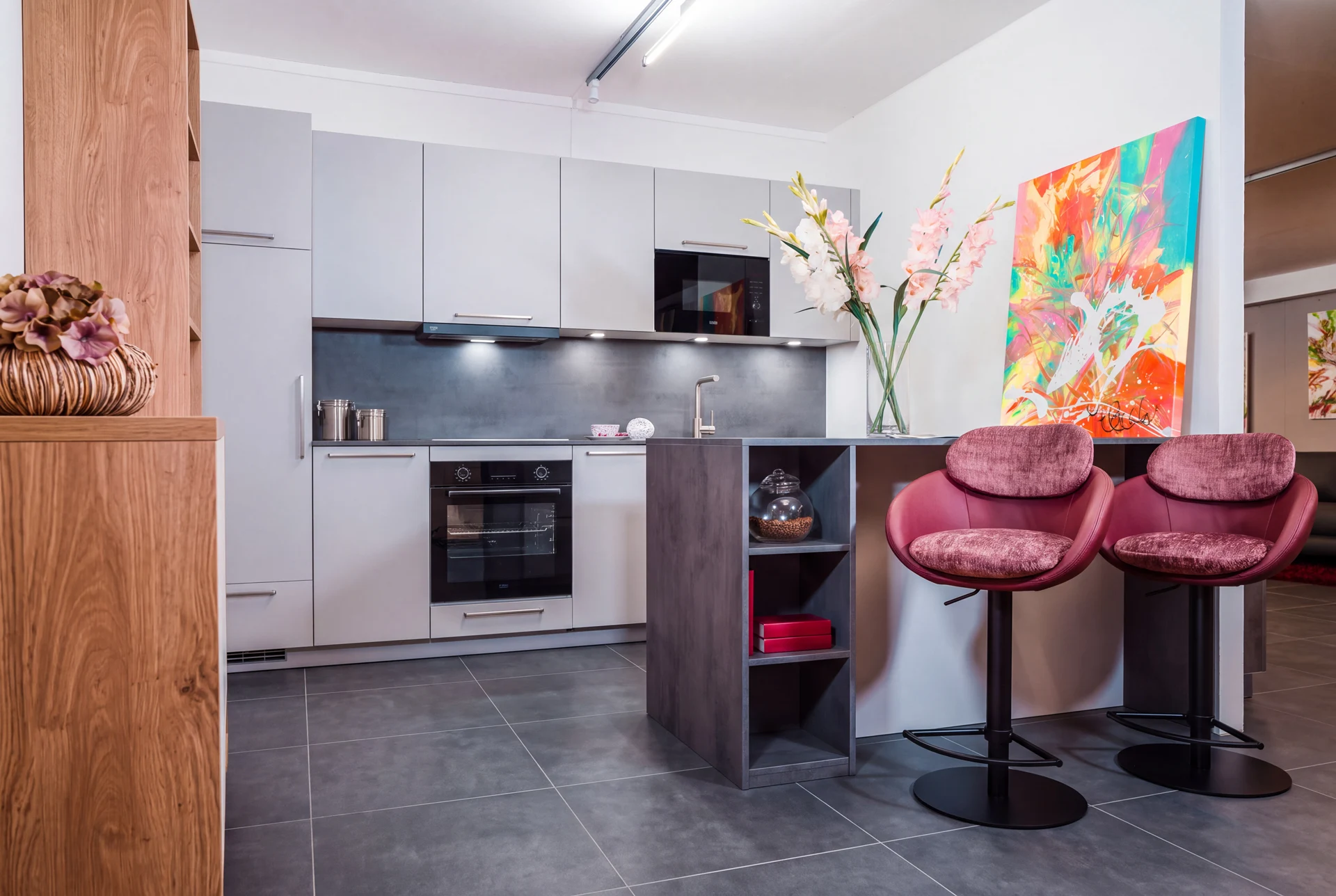 Küchenstudio Edelmann aus Ybbs zeigt das Urban Line Modell von DAN FIRST - Frontansicht